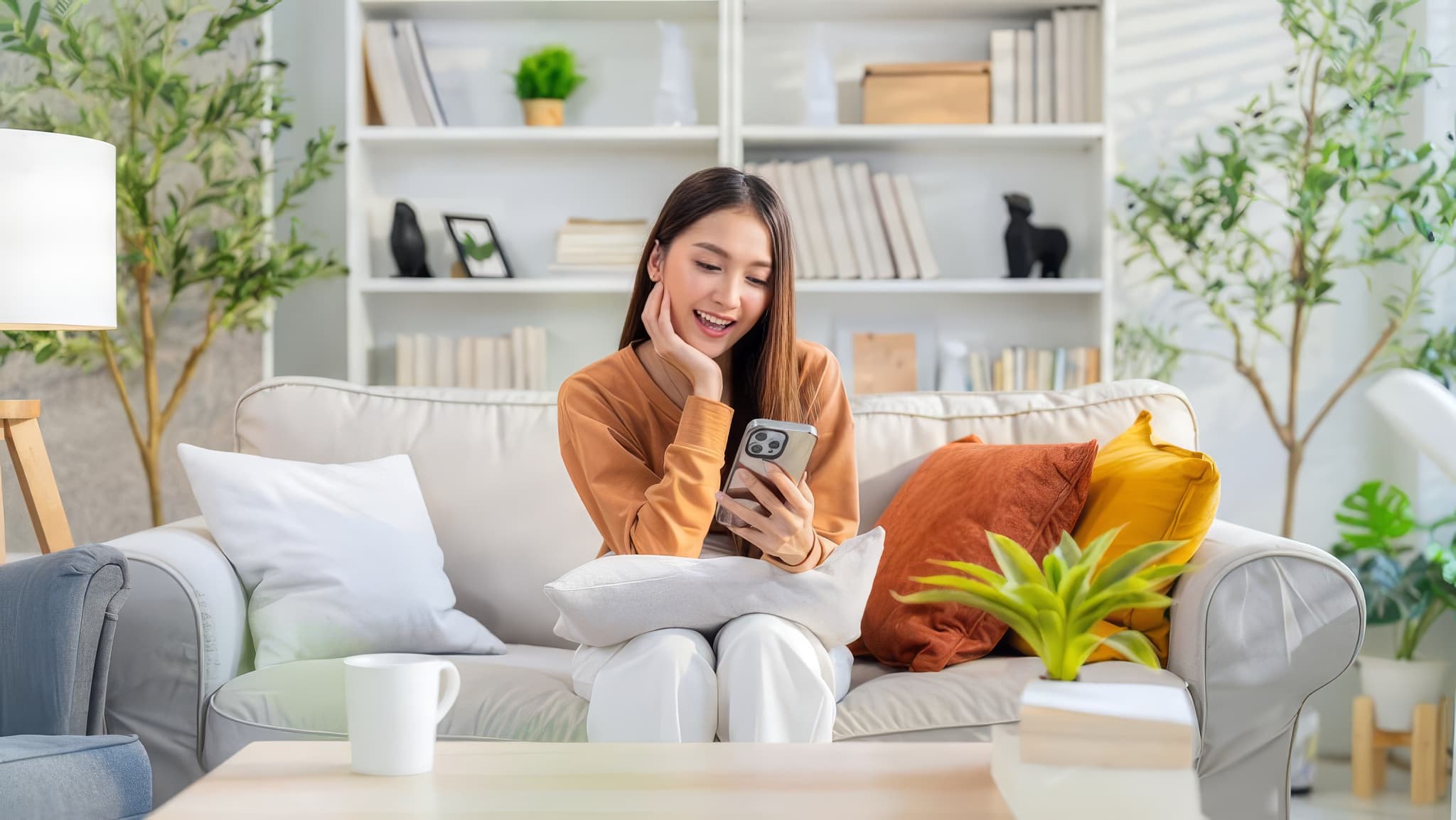 Girl with a phone